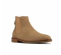 Clarks Uomo Smart Clarkdale Gobi Scuro Sabbia Camoscio Chelsea UK 7,8, 9,10, 11