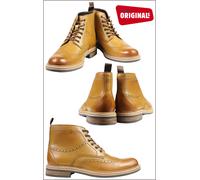 Clarks Uomo Smart Darby Rise Trendy Robuste Cognac UK 7/US 8 G