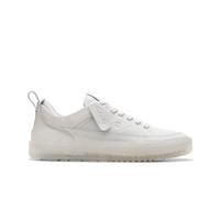 Clarks Uomo Somerset Lace Nubuck Bianco Scuro Scarpe da Ginnastica 44 EU