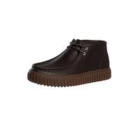 Clarks Uomo Stivali In Pelle Torhill Hi, Dark Brown, 44 EU