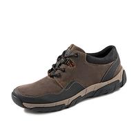 Clarks Walbeck Edge Mens Brown Leather, 7