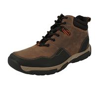Clarks Walbeck Top Mens Brown Leather, 7