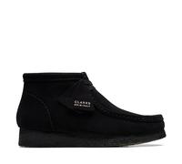 Clarks Wallabee Boot Derby Uomo, Camoscio nero, 42.5 EU
