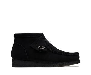 Clarks Wallabee Boot Derby Uomo, Camoscio nero, 42.5 EU