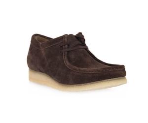 CLARKS WALLABEE BROWN boots / scarponcini Unisex 42 1/2