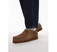 Scarpe basse Clarks Wallabeeevo 26172821 Dark Sand Suede 41