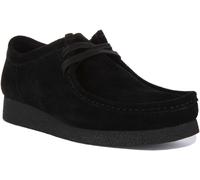 Clarks Wallabee Evo Suede Crepe Sole Loafers Uomo Casual Marrone Scuro EU 41-46