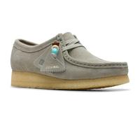Clarks Wallabee, Stivaletti Bassi con Lacci Unisex-Adulto, Sage Suede, 38 EU