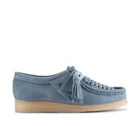 Clarks Wallabee Weave, Stivaletti Bassi con Lacci Unisex-Adulto, Polvere Blue Sde, 39 EU