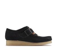 Clarks Wallabeebuckle, Stivaletti Bassi con Lacci Unisex-Adulto, Black Interest, 42 EU