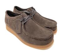 Clarks WallabeeEVO, Uomo, Dark Brown Suede, 42.5 EU