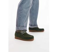 Clarks - WallabeeEVO - Scarpe in camoscio verde 47