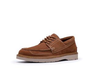 Clarks Weltridge Moc Mens Cola Suede, 9