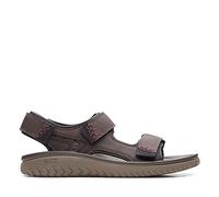 Clarks Wesley bay, Sandali Uomo, Marrone Brown, 41 EU