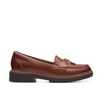 Clarks Westlynn Bella Mocassini da Donna, Pelle Marroncino Chiaro, 39 EU
