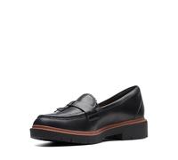 Clarks Westlynn Bella, Mocassino Donna, Black Black Leather, 37 EU