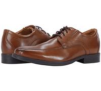 Clarks Whiddon Pace Oxford Uomo, Pelle Marroncino Scuro, 8.5 Wide