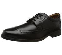 Clarks Whiddon Wing Mens Black Leather, 7