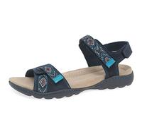 Clarks Women's Amanda Sprint Sports Sandal, Camoscio blu navy, 41.5 EU