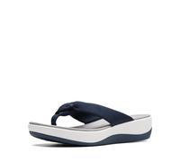 CLARKS Women's Arla Glison Platform, Blue Heather Fabric, 5 Medium US