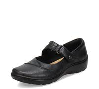 Clarks Women's Cora Gema Mary Jane Flat, Einheitsgröße Weit, Pelle Nera, 5.5 UK Wide
