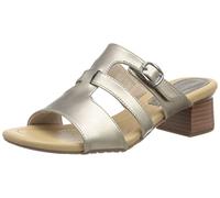 Clarks Women's Desirae Palm Heeled Sandal, Metallic Bronze, 37.5 EU