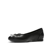Donna Clarks Couture Bloom Nero Slip On Scarpe Stile Ballerina Vestibilità D