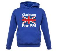 Clarkson For PM Felpa Bambini Maglia Felpa Con Cappuccio Jeremy Farm Diddly