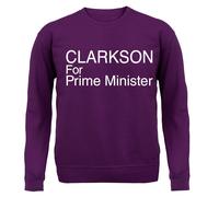 Clarkson Per Primo Ministro - Felpa Per Bambini - Jeremy Farm Diddly Squat