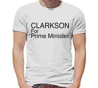 Clarkson Per Primo Ministro - Maglietta Da Uomo - Jeremy Farm Diddly Squat