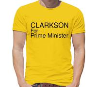 Clarkson Per Primo Ministro - Maglietta Da Uomo - Jeremy Farm Diddly Squat