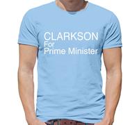 Clarkson Per Primo Ministro - Maglietta Da Uomo - Jeremy Farm Diddly Squat