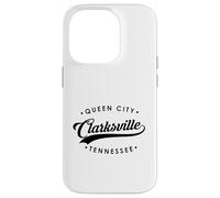 Clarksville Tennessee TN Queen City per uomo e donna Custodia per iPhone 14 Pro