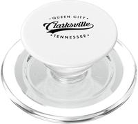 Clarksville Tennessee TN Queen City per uomo e donna PopSockets PopGrip per MagSafe