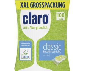 claro ECO Tabs per Lavastoviglie Classic - 100 pz.