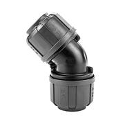 CLAS Equipements KR 7001 - Gomito Composito, ø 25 mm a 45°