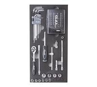 Clas OS 3200 Inserto a Cricchetto 1/4", 59 pezzi