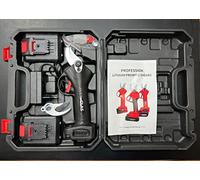 clash Forbici Elettriche 30mm/1.2inch, 48Vf Forbici Potatura Professionali, Ricaricabile Batterie, 3-5 Ore di Lavoro con lama di ricambio