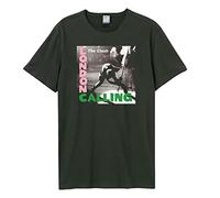 CLASH - LONDON CALLING T SHIRT VINTAGE CHARCOAL SMALL