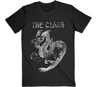 Clash - the - T-Shirt # M Unisex Black # Dragon