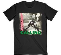 Clash - the - T-Shirt # S Unisex Black # London Calling