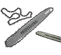 Clashop Lama + Catena 45 cm 18" 72 Maglie Ricambio Motosega 45 CC 52 CC Barra Guida