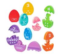 Clasificador De Formas - Juego Educativo De Madera Con Forma De Huevo De Dinosaurio 3D | 10,12 X 3,94 X 2,68 En Forma Clasificador De Juguete Para El Aula Jardín De Infancia Escuela Actividades De Fie