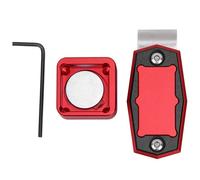 Clasken Custodia per Gesso da Biliardo, Porta gessetti Portatile con Punta per Stecca Professionale per Accessori da Biliardo per Biliardo(Rosso)