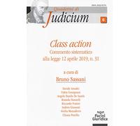 Class action. Commento sistematico alla legge 12 aprile 2019, n. 31