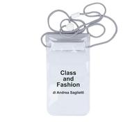 Class and Fashion di Andrea Saglietti Cover waterproof per Smarthphone e iPhone transparent white.