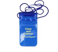 Class and Fashion di Andrea Saglietti Cover waterproof per Smartphone e iPhone transparent blue.