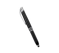 Class Business - Penna a sfera illuminata con sorgente luminosa a LED e pennino touch per vari schermi capacitivi, penna a sfera illuminata