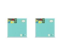 Class CE40-042 Airlaid Tovagliolo, Carta, Blu, 40x40x0.48 cm, 12 unità (Confezione da 2)