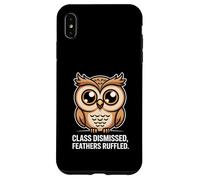 Class Dismissed Feathers - Gufo increspato Custodia per iPhone XS Max